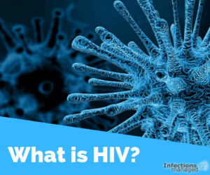 photo of a cell, what is hiv