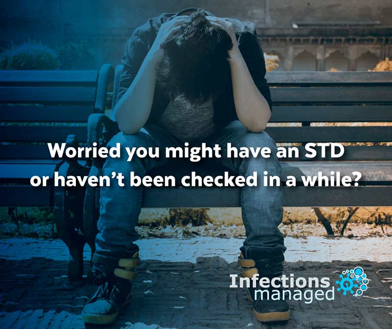 Worried you might have an STD or haven't been checked in a while?